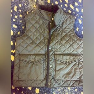 Crewcuts quilted vest size 8 EUC